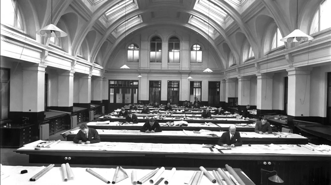 The Drawing Offices in use