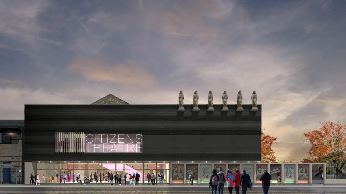 Artist's impression of the West Elevation of the Citizens Theatre
